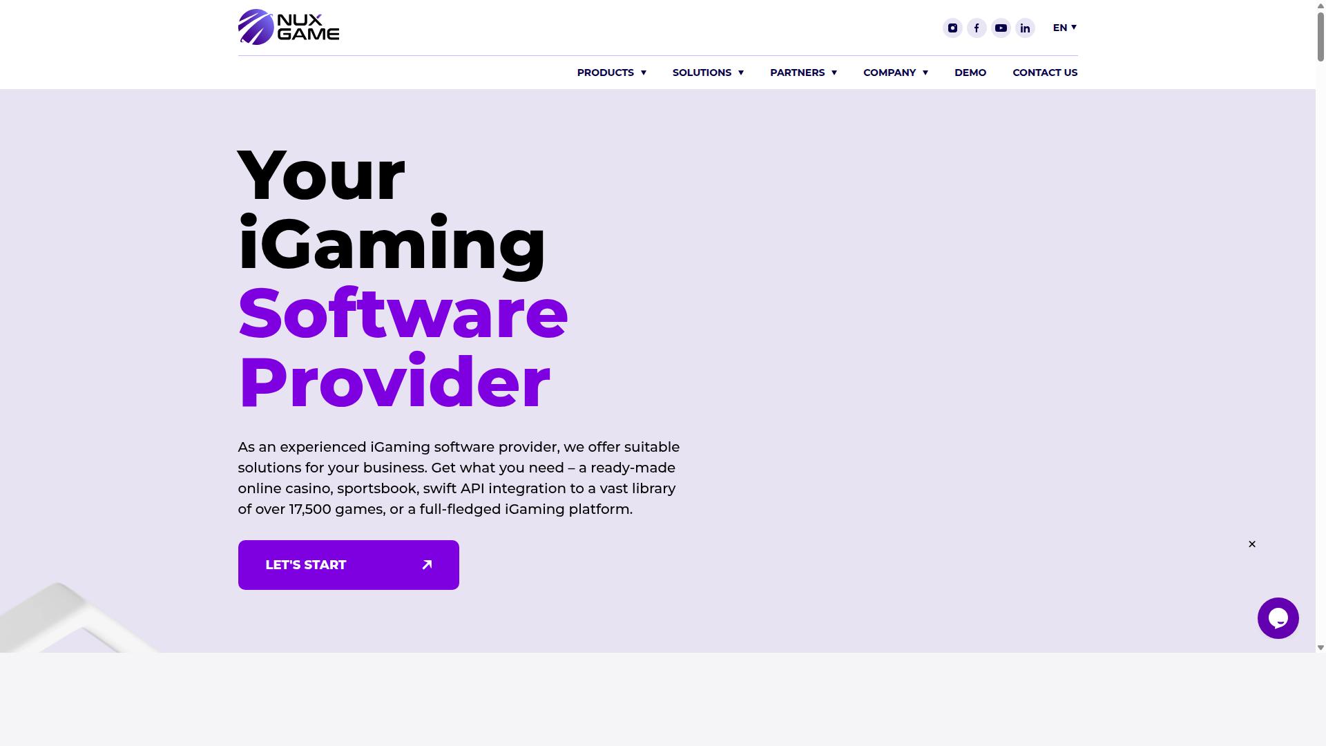NuxGame website